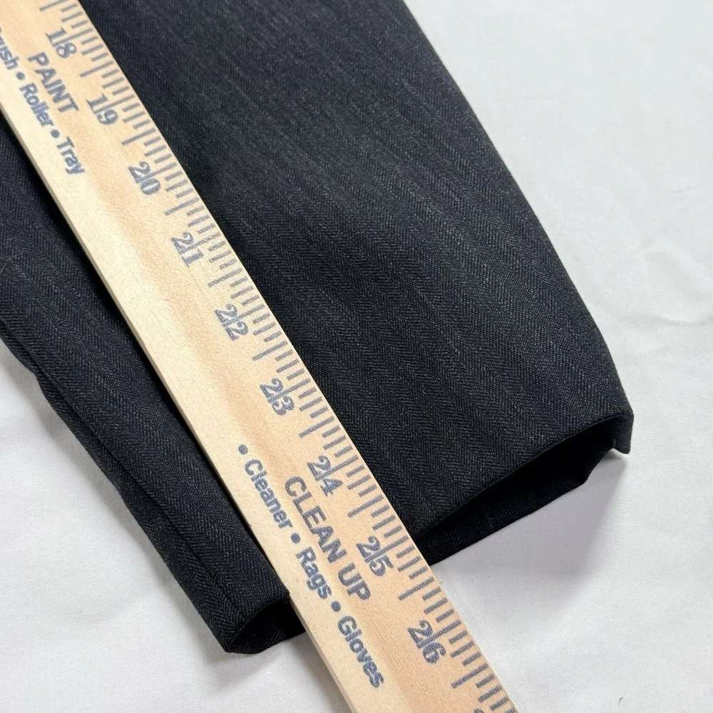 Vintage Polo Ralph Lauren Blazer 46L USA Union Made Wool Herringbone Suit Jacket